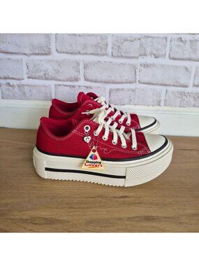 Converse Lift Double Stack Platform 10.5 Mens Shoes Sneaker Burgundy Red A20659C